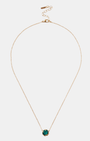 CRYSTAL NECKLACE IN EMERALD by Chan Luu - Romi Boutique