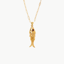 KOI NECKLACE IN GARNET - Romi Boutique