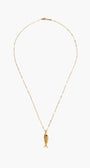 KOI NECKLACE IN GARNET - Romi Boutique