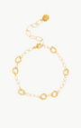 LENI CHAIN LINK BRACELET IN GOLD by Chan Luu - Romi Boutique