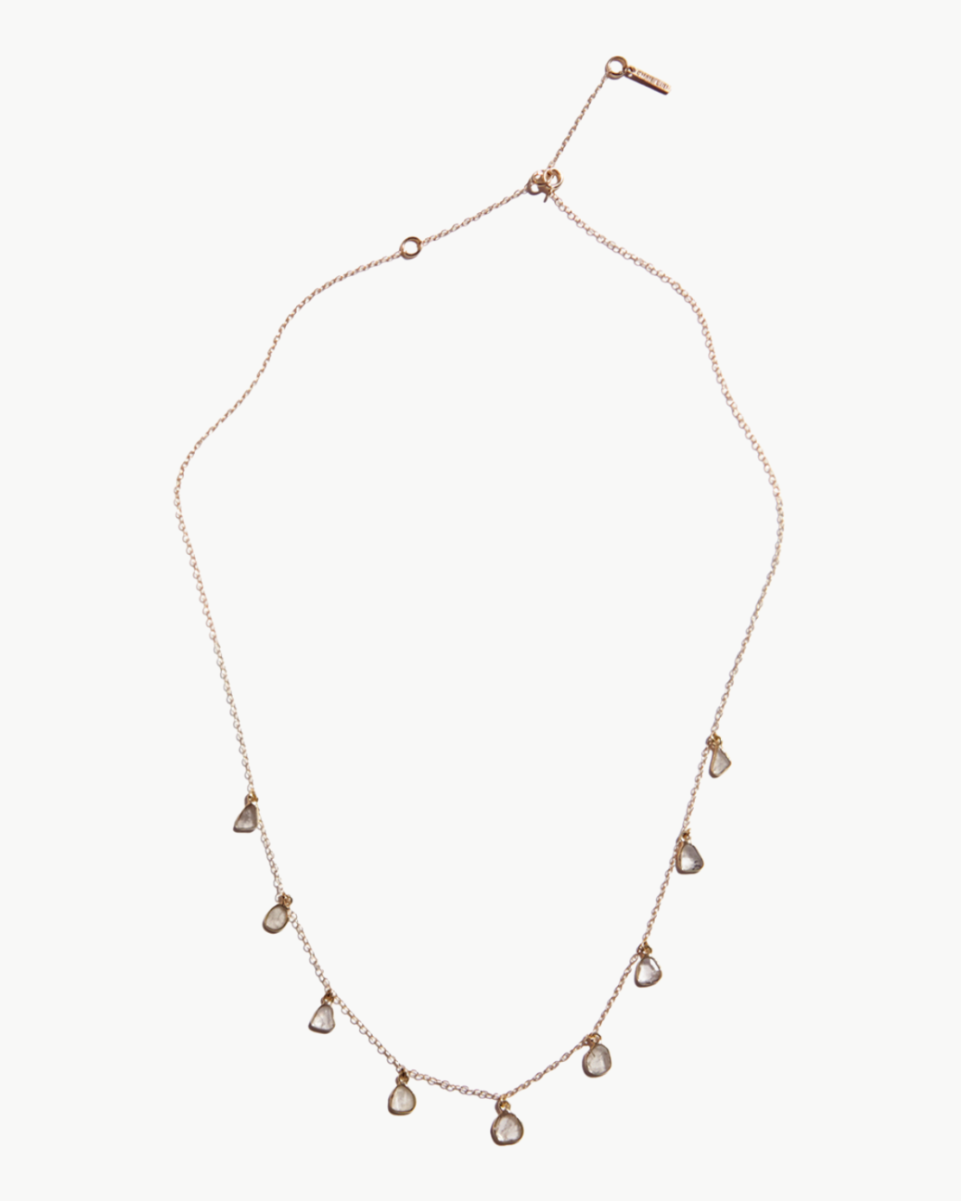 TEARDROP NECKLACE IN GOLD by Chan Luu - Romi Boutique