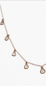 TEARDROP NECKLACE IN GOLD by Chan Luu - Romi Boutique