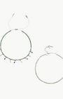 GREEN MIX BRACELET by Chan Luu - Romi Boutique