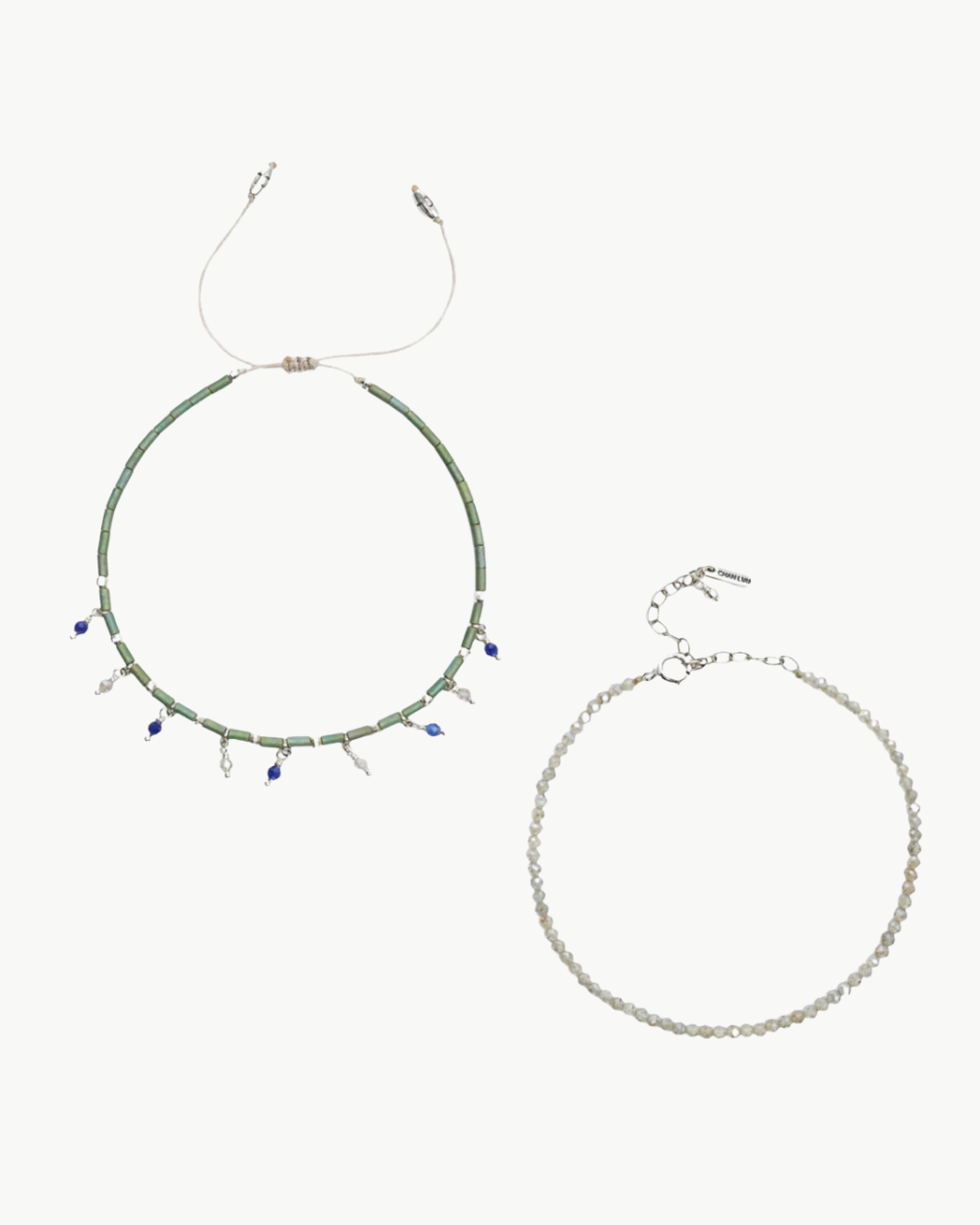 GREEN MIX BRACELET by Chan Luu - Romi Boutique