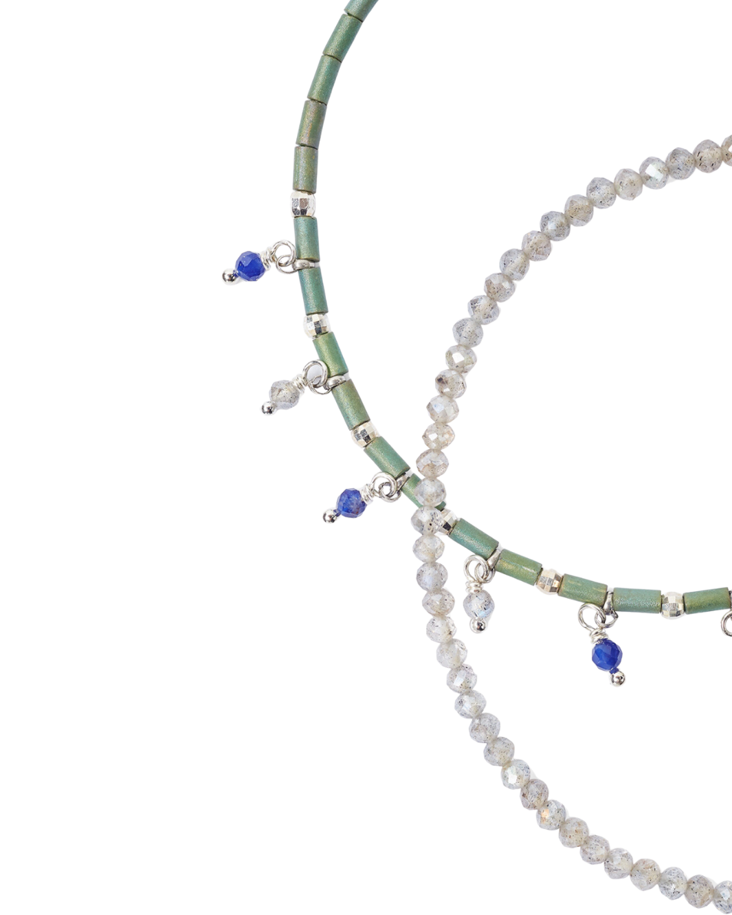 GREEN MIX BRACELET by Chan Luu - Romi Boutique