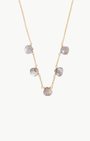 DANGLE NECKLACE IN LABRADORITE - Romi Boutique