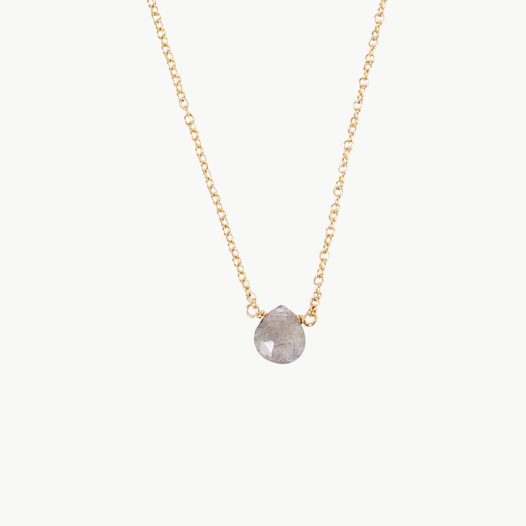 NECKLACE IN LABRADORITE - Romi Boutique