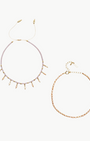 MAUVE MIX BRACELET by Chan Luu - Romi Boutique