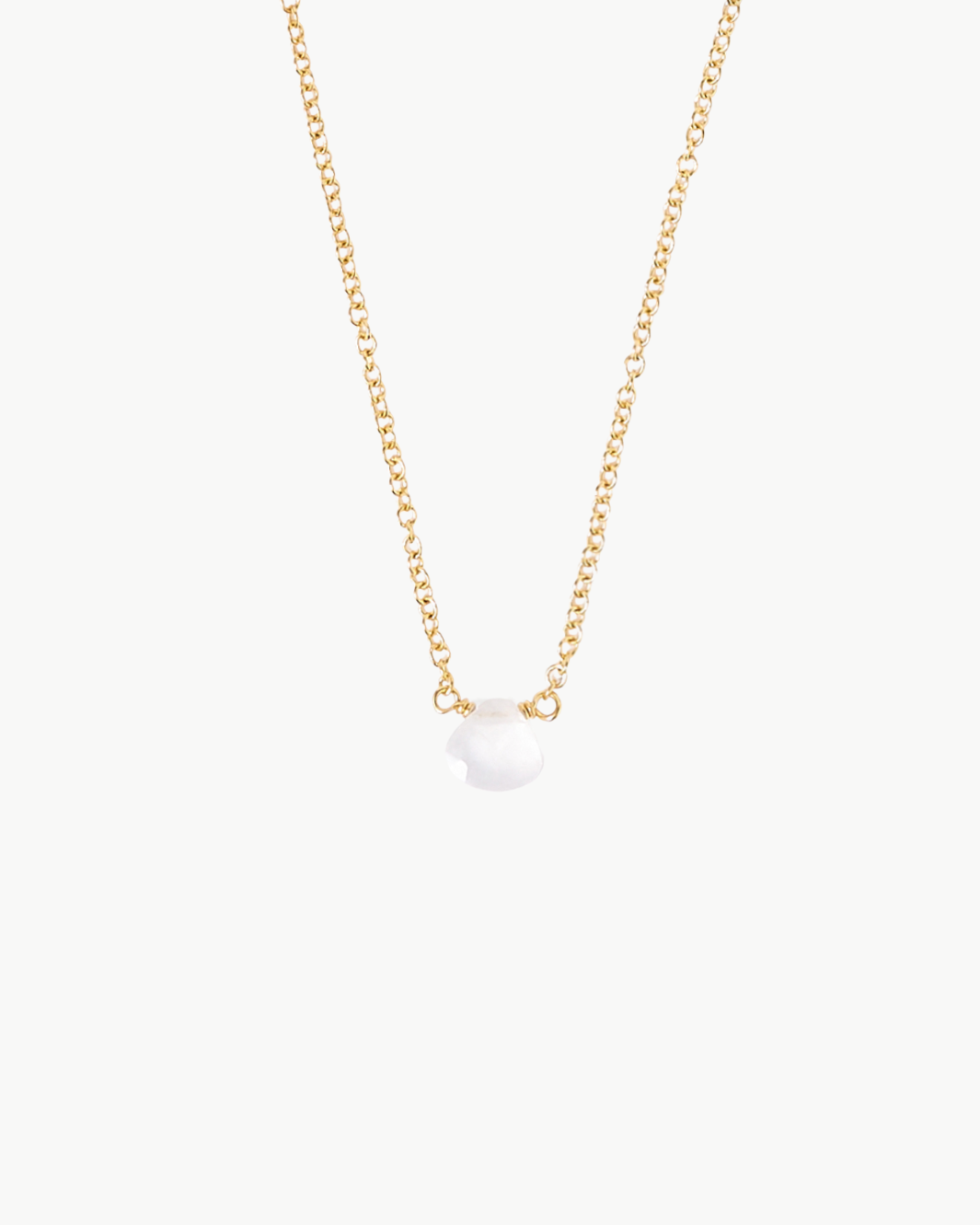 NECKLACE IN MOONSTONE by Chan Luu - Romi Boutique