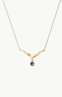 STERLING SILVER NECKLACE IN SAPPHIRE by Chan Luu - Romi Boutique