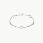 CIRCLET BRACELET IN SILVER - Romi Boutique