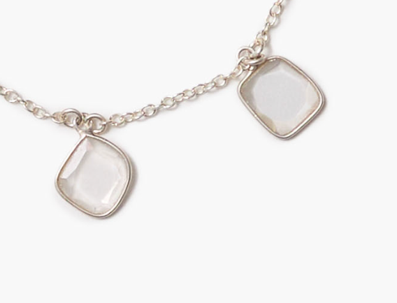 DANGLE BRACELET IN SILVER by Chan Luu - Romi Boutique