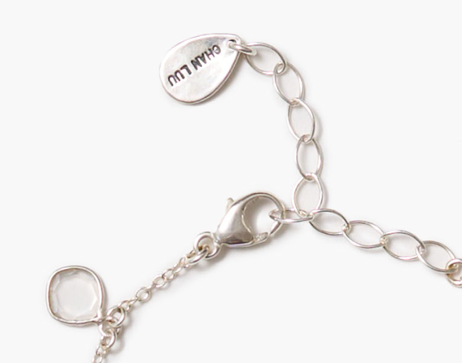 DANGLE BRACELET IN SILVER by Chan Luu - Romi Boutique