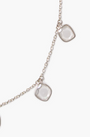 DANGLE NECKLACE IN SILVER - Romi Boutique