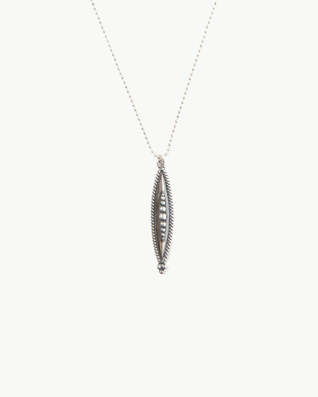 ODESSA NECKLACE IN SILVER by Chan Luu - Romi Boutique