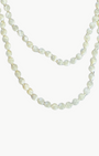 Chan Luu ANTIGUA LONG NECKLACE IN WHITE MOTHER OF PEARL