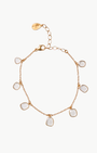 DANGLE BRACELET IN YELLOW GOLD - Romi Boutique