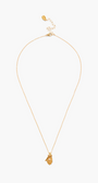 DIAMOND GIVING HAND NECKLACE IN YELLOW GOLD by Chan Luu - Romi Boutique