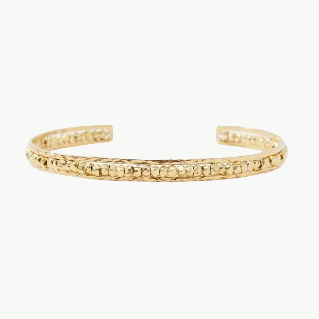 SEDONA CUFF IN YELLOW GOLD by Chan Luu - Romi Boutique