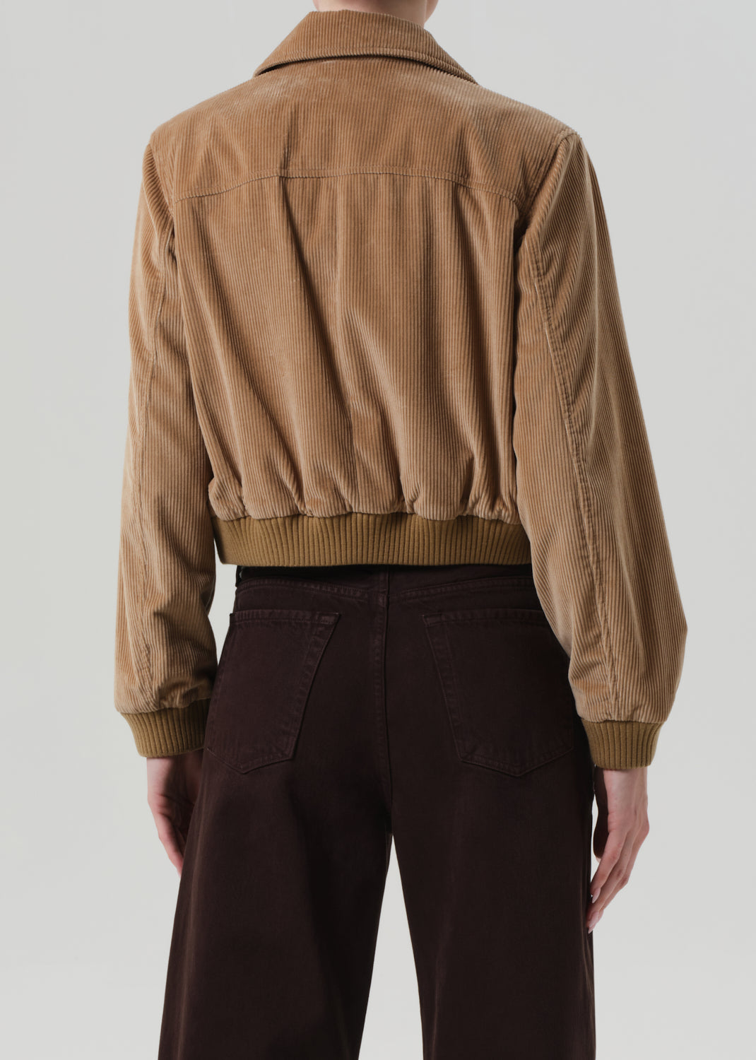 LOLA EVE BOMBER IN AMBER - Romi Boutique