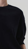 VINTAGE VELOUR CREWNECK IN NOTTE - Romi Boutique