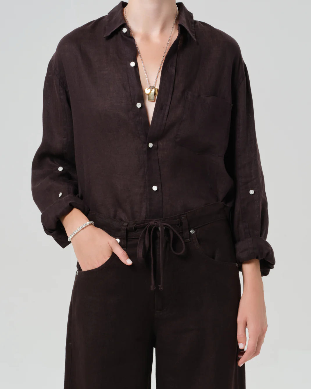 KAYLA SHRUNKEN SHIRT by Citizens - Romi Boutique