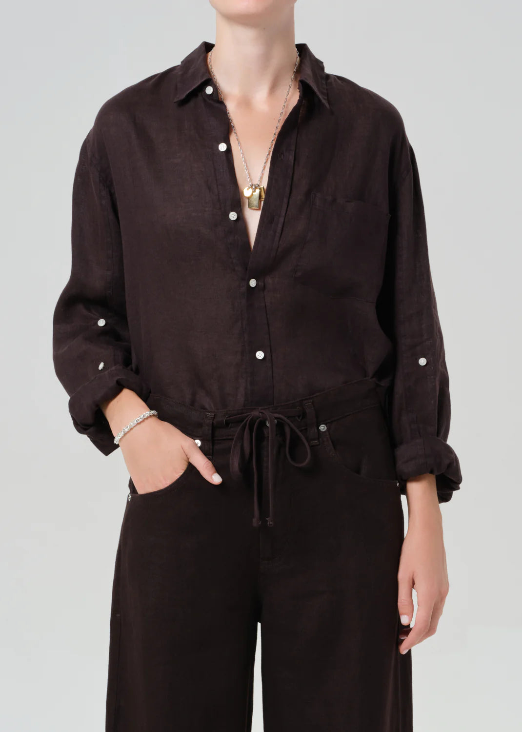 KAYLA SHRUNKEN SHIRT by Citizens - Romi Boutique