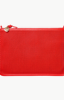 FOLDOVER CLUTCH W/ TABS DIAMOND PERF - Romi Boutique