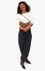 LUNE W/ STUDS IN CHOCO BAR - Romi Boutique