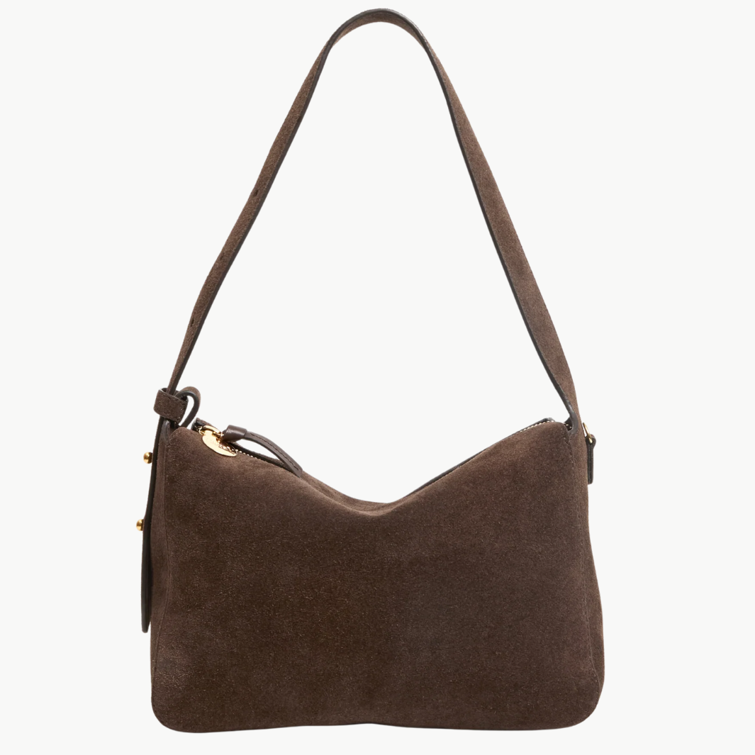 FLEURINE IN CHOCOLATE SUEDE - Romi Boutique