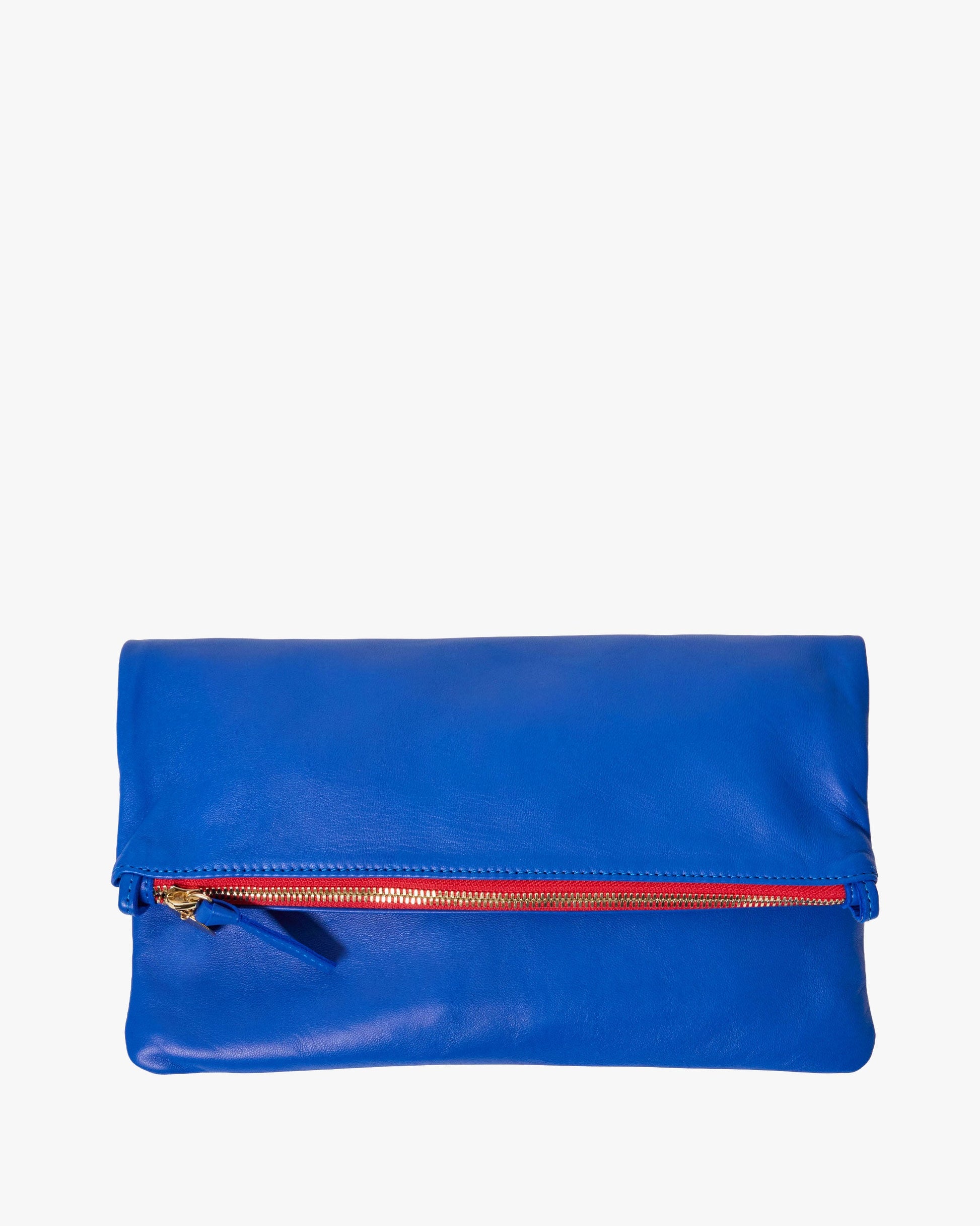 FOLDOVER CLUTCH W/ TABS L'ETE NAPPA by Clare V - Romi Boutique