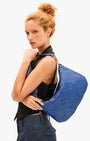 MOYEN MESSENGER MEDIUM WOVEN DIAGONAL by Clare V - Romi Boutique