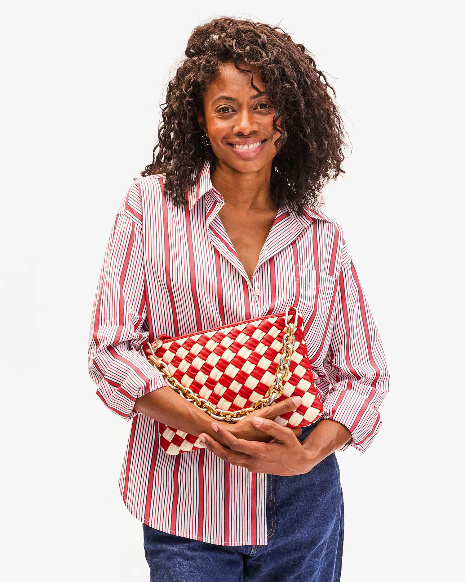 FLAT CLUTCH by Clare V - Romi Boutique