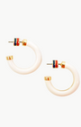 LE TUBE HOOP EARRINGS by Clare V - Romi Boutique