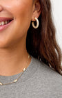 LE TUBE HOOP EARRINGS by Clare V - Romi Boutique