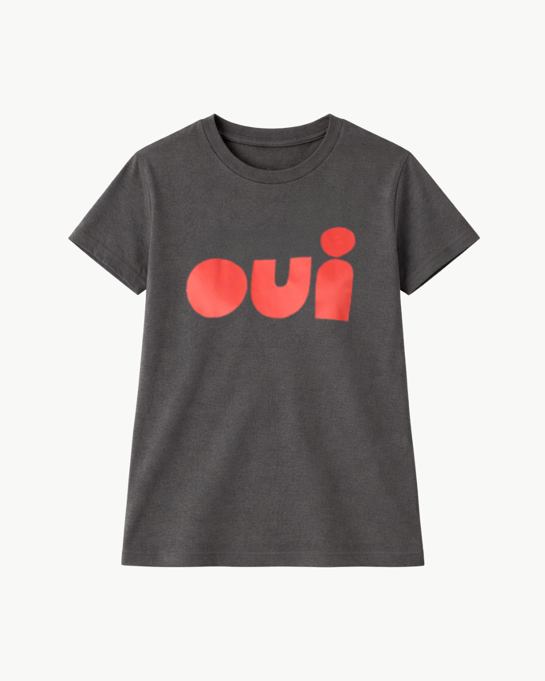 OUI CLASSIC TEE IN FADED BLACK - Romi Boutique