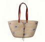 EVIL EYE TOTE IN BLUE - Romi Boutique