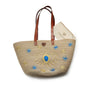 EVIL EYE TOTE IN BLUE - Romi Boutique
