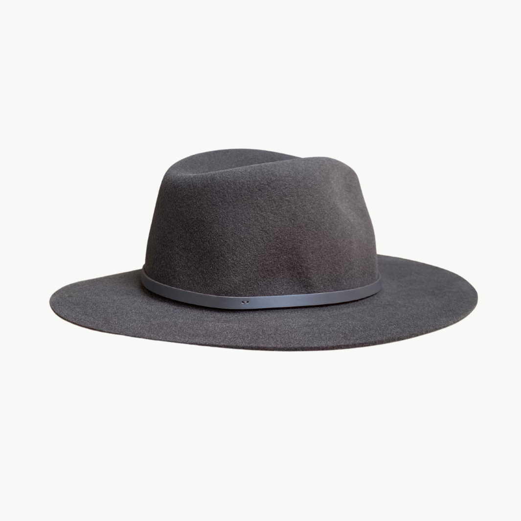 Rag & Bone CITY FELT FEDORA at Romi Boutique