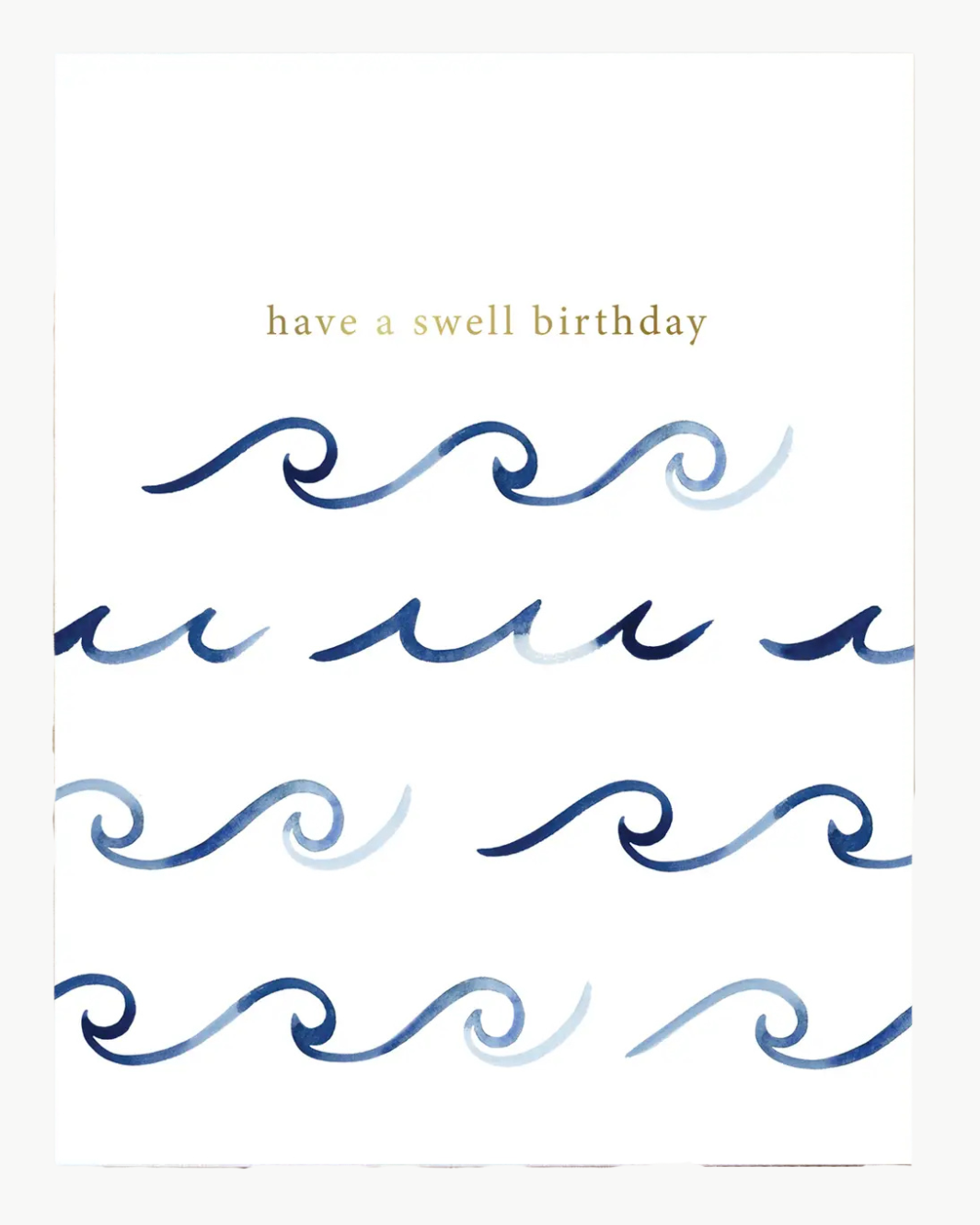 Abigail Jayne Design Waves Birthday Greeting Card at Romi Boutique