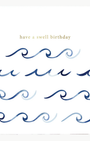 Abigail Jayne Design Waves Birthday Greeting Card at Romi Boutique