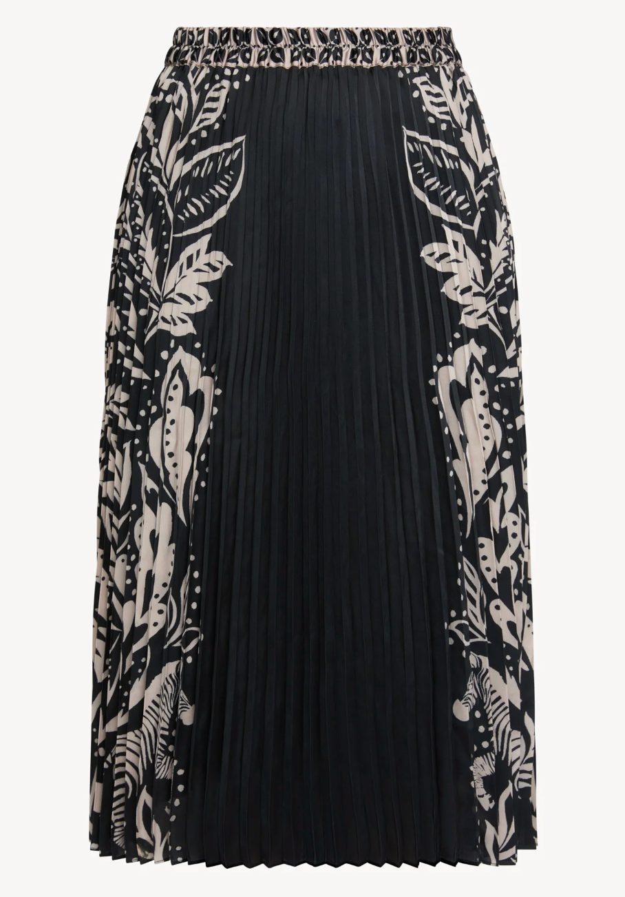 MIA SKIRT IN ZEBRA FERN