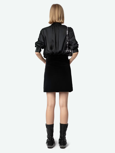 JINETTE VELVET IN NOIR