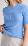 W.Cashmere Ysella Short Sleeves Sweater at Romi Boutique