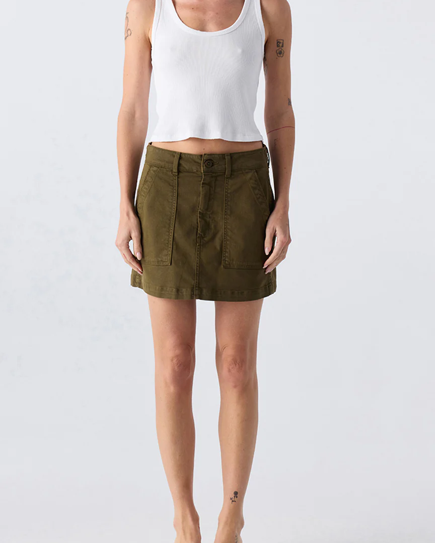 Amo Easy Slouch Skirt at Romi Boutique