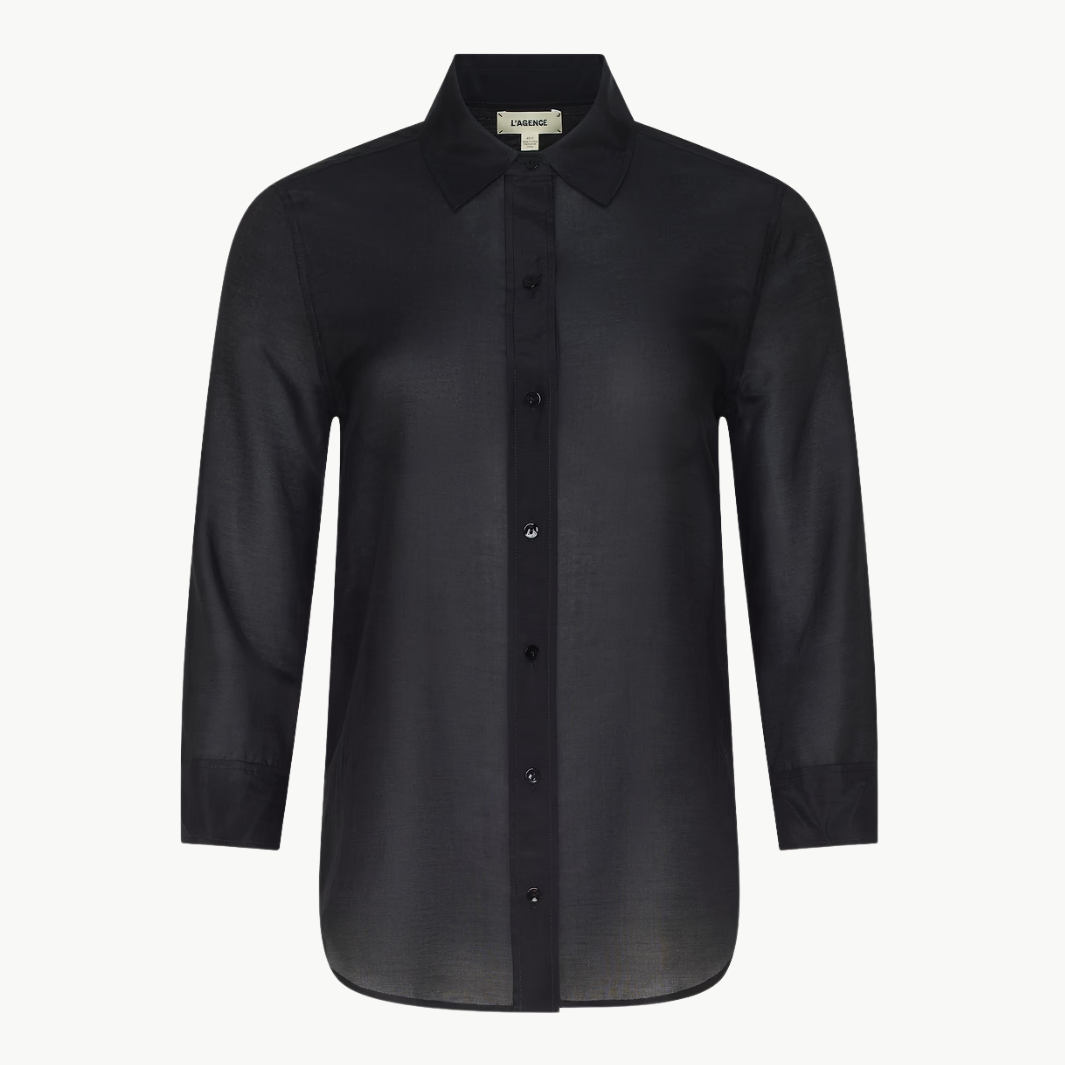 Dani Cotton-Silk Blouse