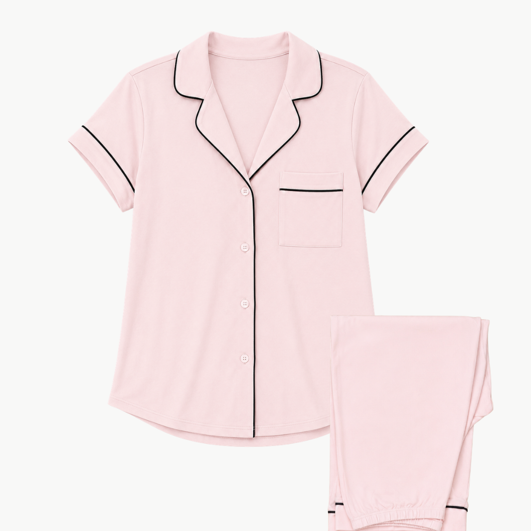 Eberjey Gisele Crop PJ Set at Romi Boutique