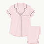 Eberjey Gisele Crop PJ Set at Romi Boutique
