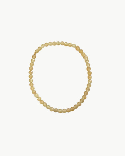 SEMIPRECIOUS BRACELET IN OCHRE