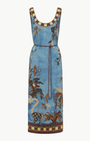 ALEMAIS GEORGIE SLEEVELESS MIDI DRESS at Romi Boutique